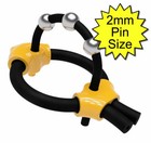 Bipolar 6mm   4mm Conductive Rubber Loops   Tens   Estim   Electrode