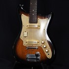 Pleasant Sel 1965-1966 Rare Mij Japan Bizarre Vintage Guitar Gold Foil Pu 3 1kg