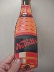 Vintage Nesbitt s Orange Soda Bottle Porcelain Enamel Metal Sign 12  X 3  Inch