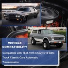 33  Inch Tilt Steering Column W key  9 Holes Chrome Automatic Shift Gm Style    