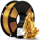 10kg Geeetech 3d Printer Silk Gold Pla Filament 1 75mm 1kg Roll Silky Shiny Gold