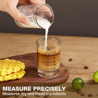 2 Pack Shot Glass Measuring Cup 3 Ounce Heavy Base Jigger Espresso Shot Glass