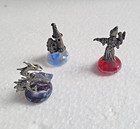 Vintage Pewter Dragon  Wizard   Castle Set Of Miniatures