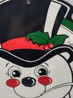 Vtg 1993 True To Nature Frosty The Snowman Happy Holidays Xmas Decoration Sign