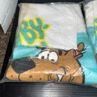 Lot Of 2 Vintage Scooby-doo Beach Towels   Washcloths  Brand New In Package Rare