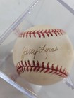 Jerry Lynch Signed Autographed Baseball Rawlings Official National League Giamat