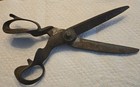 Antique R  Heinisch Inventor 13    Tailor Dressmaker Shears Scissors Newark Nj