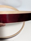 Yamaha Stage Custom Birch Bass Drum Hoops - Set Of 2 - 22  Cranberry Red