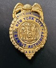 New York City Transit Authority Badge Asst General Superintendent Subway Vintage