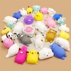 50pcs Mochi Squishies Kawaii Animal Squishy Toys For Kids Stress Relief Kid Gift