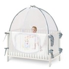 Baby Crib Tent Safety Net  Durable Strong Self-locking Zippers  Protects From   
