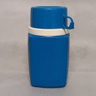 Snoopy And Woodstock Thermos Blue 6 5  Tall