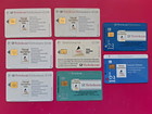 8 Telephone Cards Germany Olympics Andrzej Dudzinski Collection Bundle W7