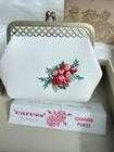 Vintage Womens Gift Set Change Purse Wallet   Address Book Notepad Nwt Nos 1950s