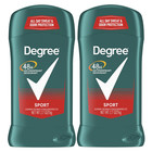 Original And Extreme Blast Antiperspirant Deodorant Twin Pack  48-hour Sweat And