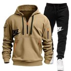 Conjunto Deportivo Para Hombre De Oto  o E Invierno Compuesto Sudadera Pantal  n