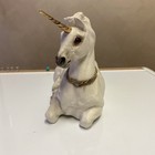 Very Rare Retired Pena 1990 Mother Unicorn Off White Windstone Editions
