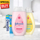 Johnson s First Touch Baby Gift Set  Baby Bath  Skin   Hair Essential Products  