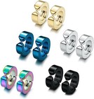 Non-piercing Ear Clip For Men women Fashion Ear Stud Stainless Steel Earrings