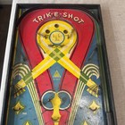 Antique Trik-e-shot Bagatelle Pinball Game  Gotham Pressed Steel 1936 Only One