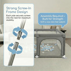 Baby Playpen 50x50 Large Play Yard For Babies And Toddlers  Indoor Outdoor Playp