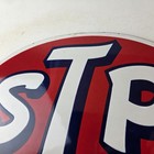 Vintage Stp Porcelain Sign - Gas Pump Automotive Sign
