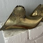 Brass Antique Pair Of Conquistador Battle Stirrups