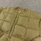 Vtg Cabelas Jacket Pants Set Mens L Brown Goose Down Quilted Insulated Hunting