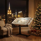 Puzzle Table With Drawers Tilting Jigsaw Puzzles Board With Cover Christmas   Pu