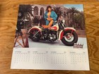 Vintage Harley Davidson Dreamgirls Pin Up Ds 1992 15  X 14 1 2  Poster