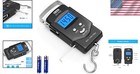 Enhanced Fishing Scale With Built-in Measuring Tape - Accurate   Lightweight
