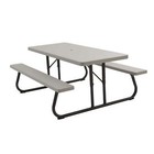 Lifetime 6 Foot Outdoor High-density Polyethylene Folding Picnic Table