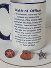 United States Secret Service Coffee Mug And 3 Secret Service Pinback Buttons