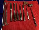 Lot Of 18 Medical  Surgical Instruments- Medical Words Dictionary- Vintage