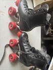 Vintage Chicago Black Roller Skates   read Description 