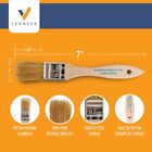 12pk - 1  Chip Brushes For Paints  Stains  Varnishes  Glues   Gesso