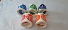 5 Rolls   100 Each Of 5 Colors   Grateful Dead Dancing Bear 1 5 Inch Stickers