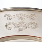 Antique Silverplated Dinner Plates Set Of 4 Vitam Impendere Vero 1899-1924 C