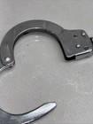 Handcuffs With Key And Double Lock Silver Steel