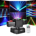 Halloween Laser Rgbw Led Moving Head Light Disco Stage Lighting Dmx512 Party Dj 