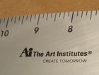 Ai Art Institutes Vary Form Curve Rule Sewing Ruler 12  Aluminum 1 8  Usa Ship