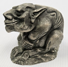 F  Levesque French Sculptor 3  Tall Statue Figurine Gargoyle Diablotin Sculpture