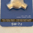 Park Tool Sw-7 2 Triple Bicycle Wheel Multi-spoke Nipple Wrench 3 23 3 30 3 45mm