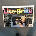 Lite-brite Vintage 1986hasbro Original Light Brite W  Box  Pegs  Disney Sheets