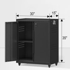 Rolling Tool Chest Steel Toolbox With Lock Mobile Tool Storage Cabinet Organizer
