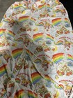 Vintage Rainbow Brite Sheet Twin Size Usa Hallmark 1983 Fabric