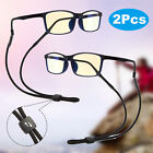 2x Adjustable Eyewear Retainer No Tail Sunglass Strap Band Holder Eyeglass Cord