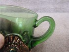 Outstanding Antique Vintage Green Gold Glass Cup Mug Eapg Colorado 2 62 