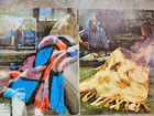 Vintage 1970 s Bernat Afghan Books Contemporary Traditional Styles No  132   188