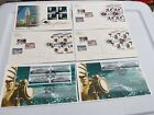 Fdc 1990s First Day Cover Canada Lot Of 30 Can30ac Cancelled Stamps